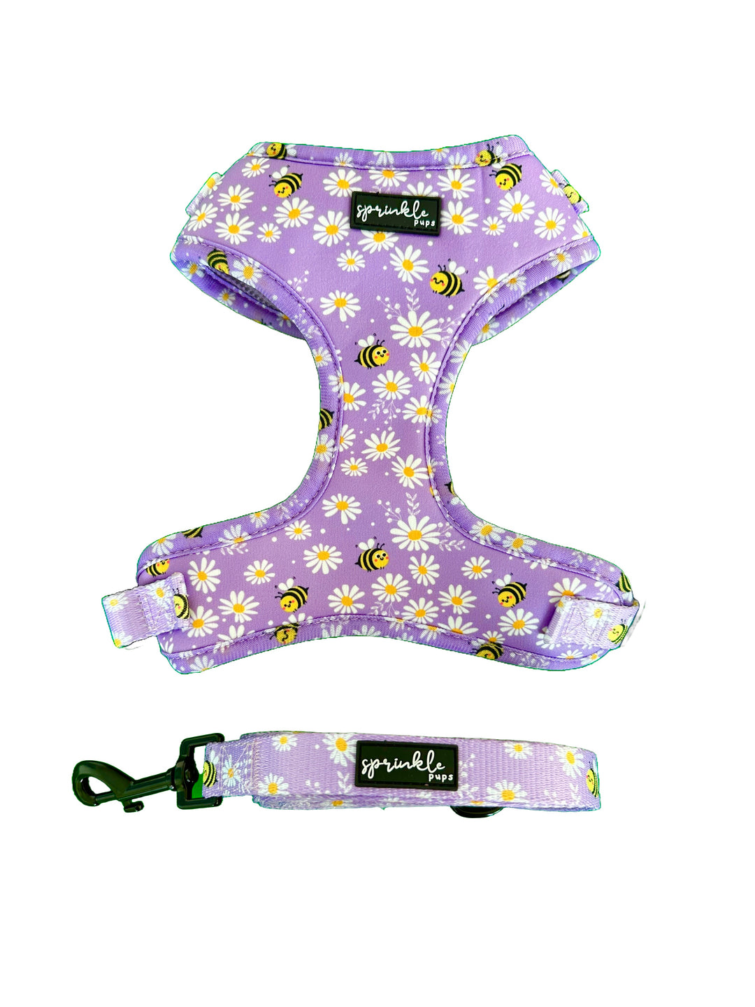 Bundle - Bee My Honey Matching Harness and Leash Set